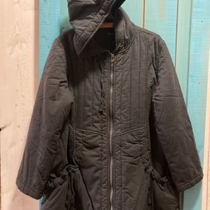 Boutique oversized hooded coat